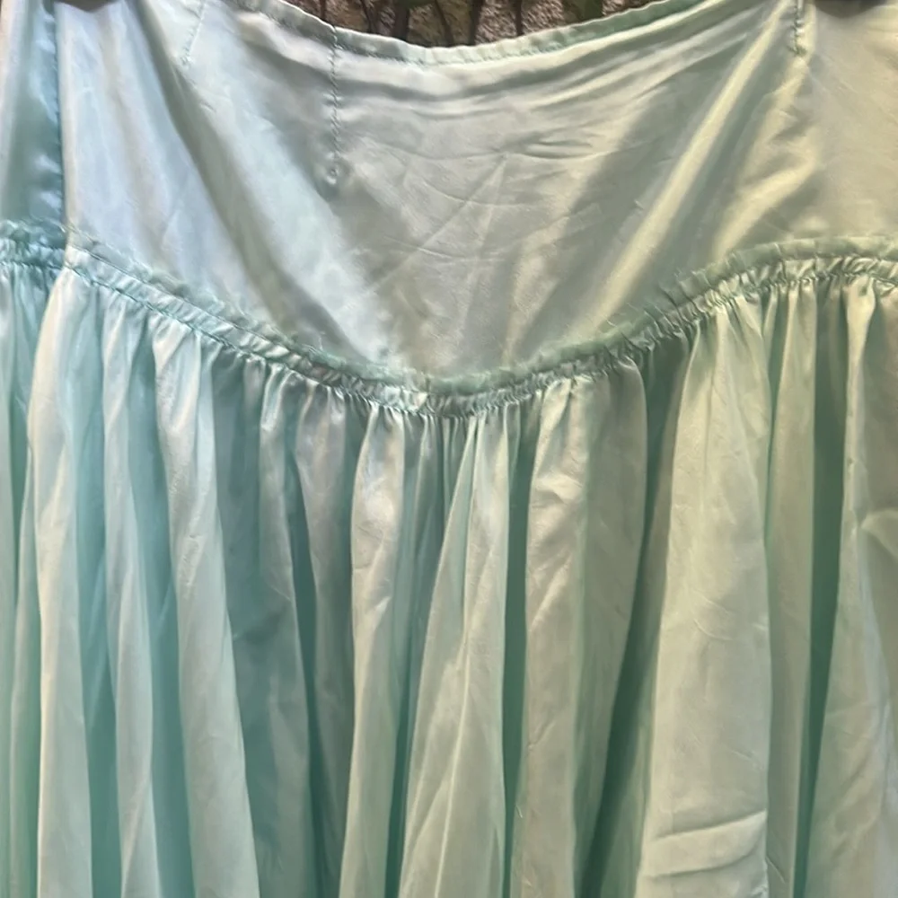 Tracyfeith 100% Silk MIDI Skirt